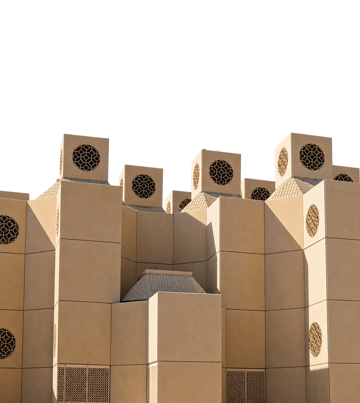 الطراز المعماري لجامعة قطر